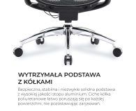 Sihoo DORO C300 PRO Mesh czarny - 1542252 - zdjęcie 16